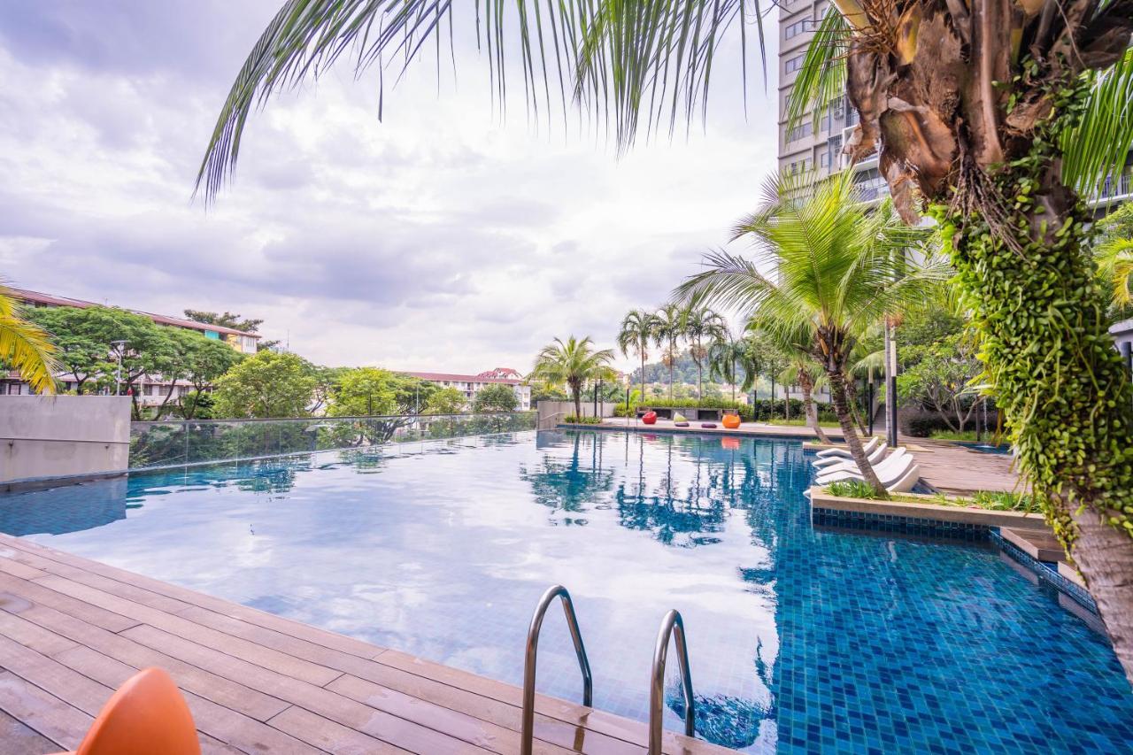 Peaceful 3-Bedroom With Pool 5 Pax - Wangsa Maju Kuala Lumpur Kültér fotó