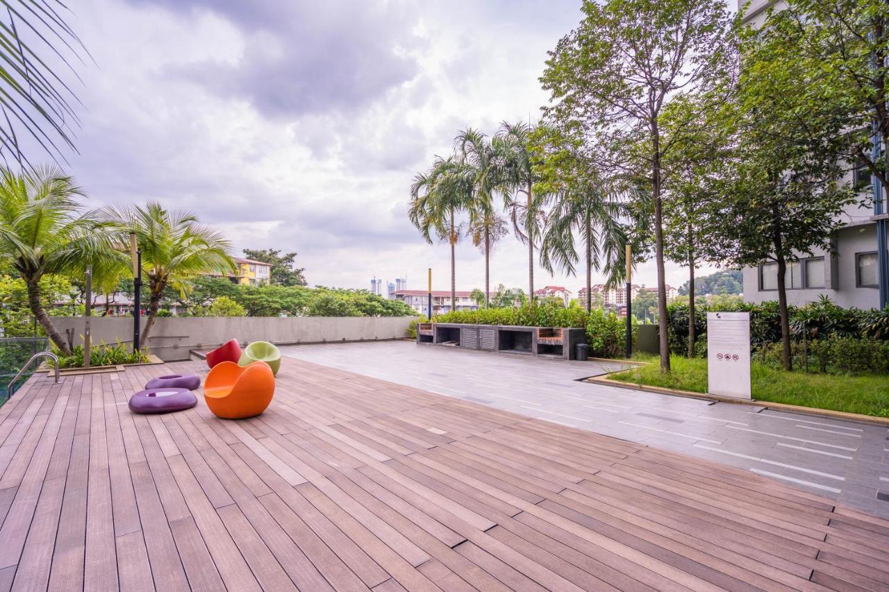 Peaceful 3-Bedroom With Pool 5 Pax - Wangsa Maju Kuala Lumpur Kültér fotó